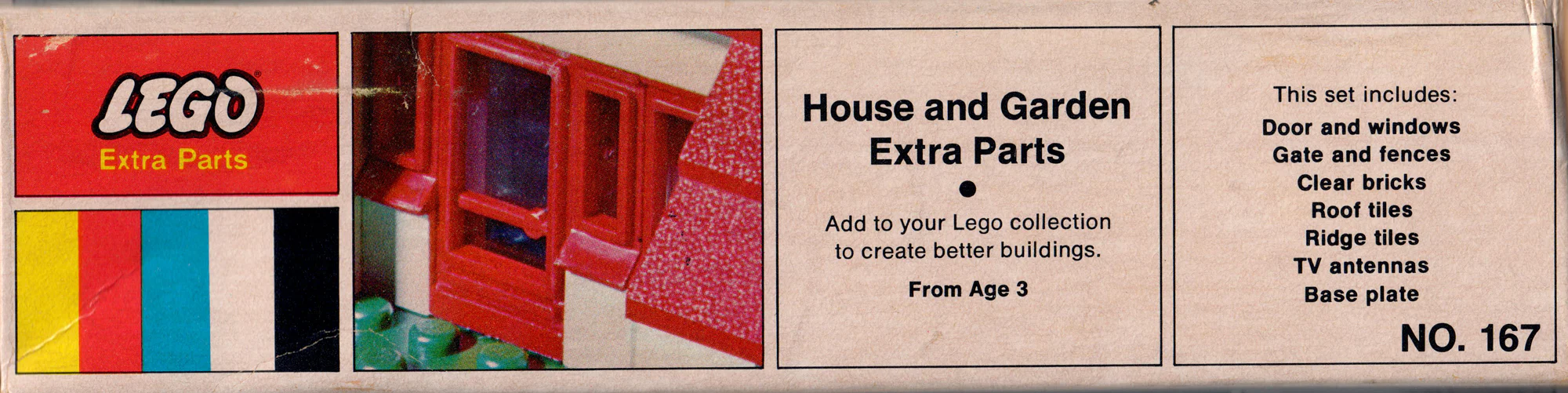 House and Garden Extra Parts Kit 乐高 LEGO 167-2 image 3