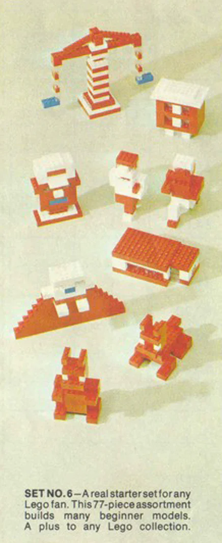 Legal Basic Set No. 6 (Kraft Velveeta) 乐高 LEGO 6-4