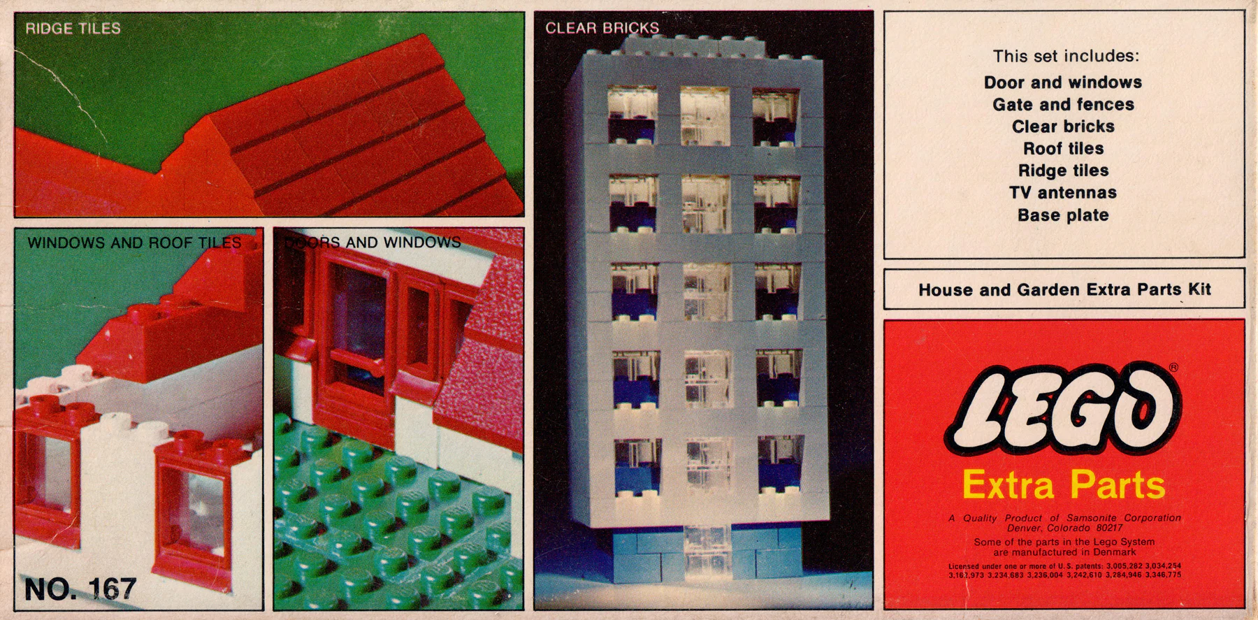 House and Garden Extra Parts Kit 乐高 LEGO 167-2 image 4