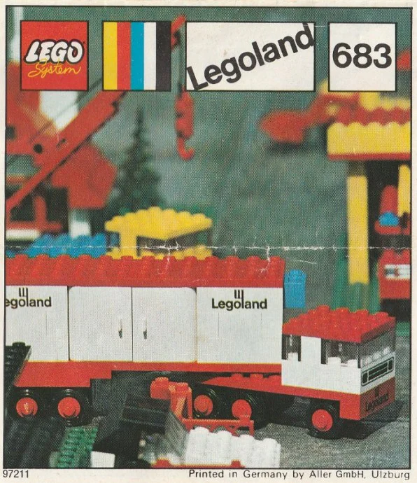 Pick-up van 乐高 LEGO 683 image 1