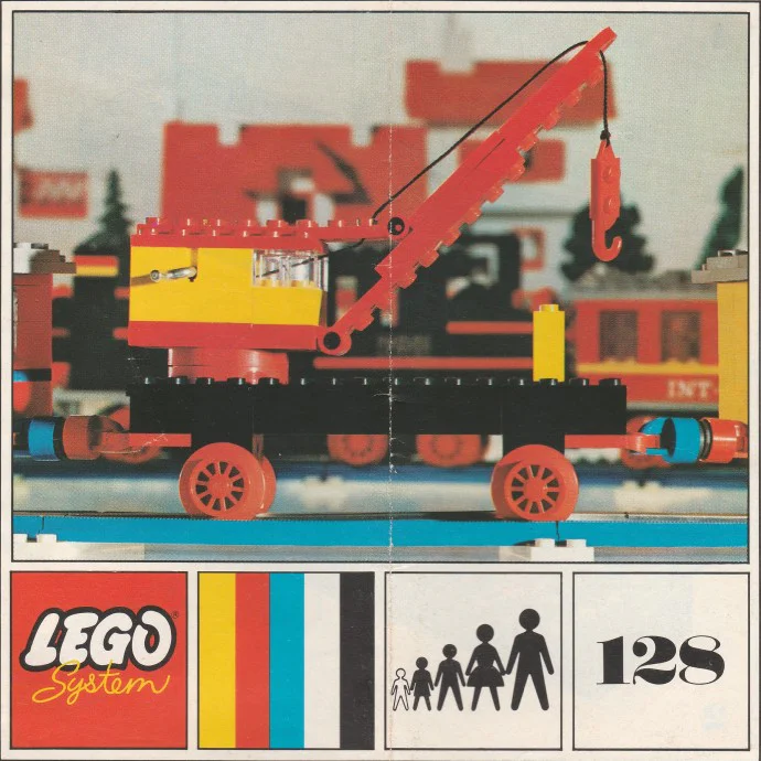 Mobile crane 乐高 LEGO 128-2