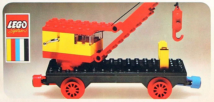 Mobile crane 乐高 LEGO 128-2 image 1