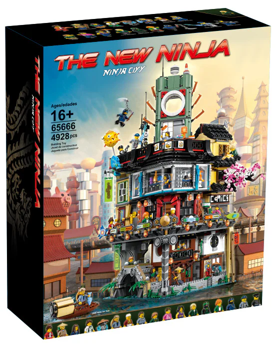 Phantom Ninja City 斑马积木 Zebra Blocks 691053 image 6