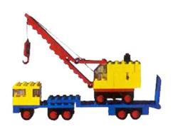 Heavy-Duty Lorry with Crane