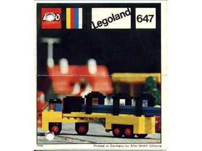 Lorry With Girders 乐高 LEGO 647 image 2