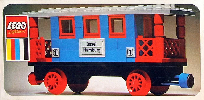 Passenger Carriage 乐高 LEGO 131 image 1