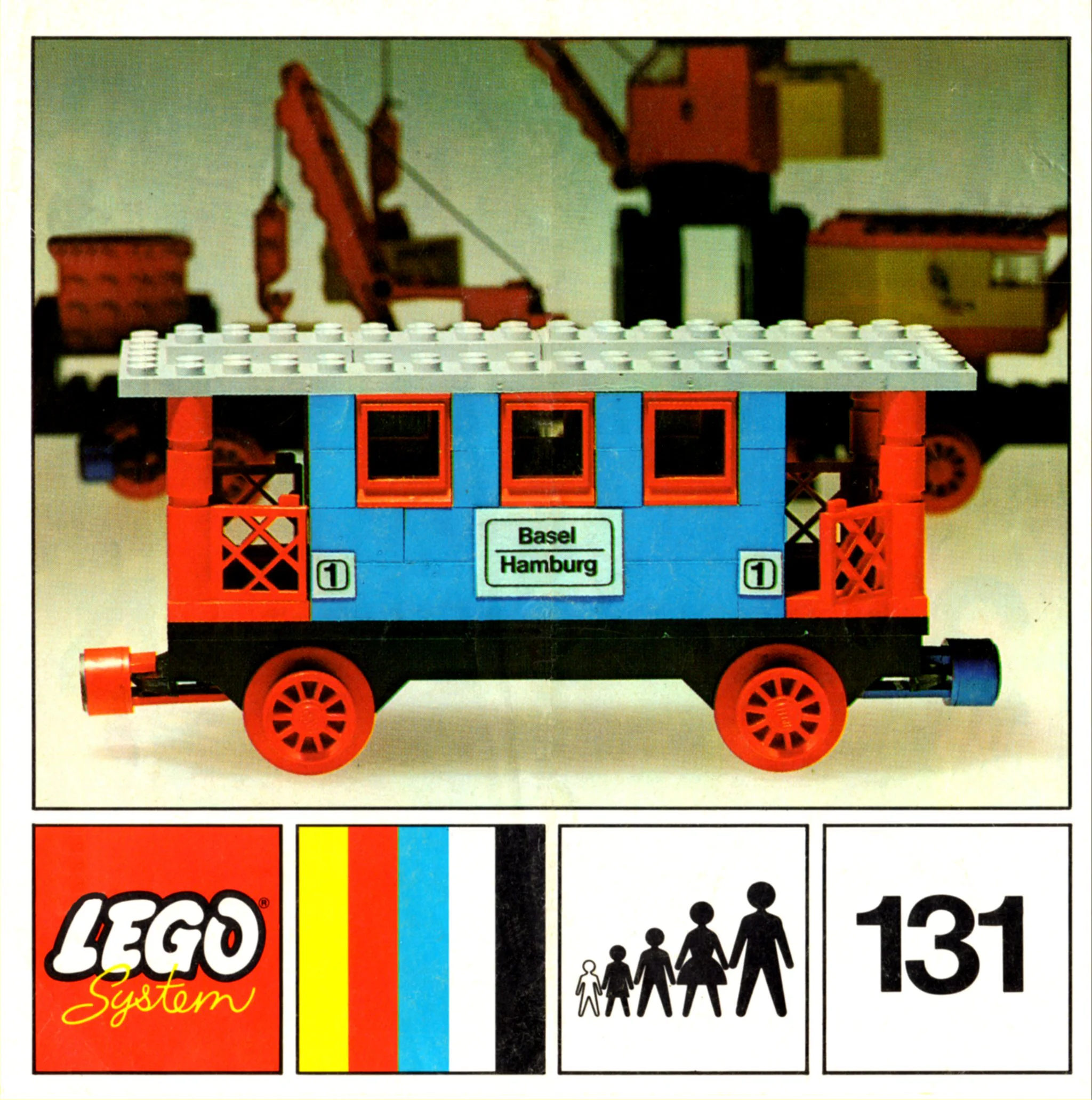 Passenger Carriage 乐高 LEGO 131 image 2
