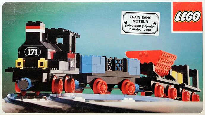 Train without a motor. 乐高 LEGO 171 image 1