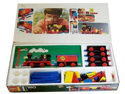 4.5V Train with 5 Wagons 乐高 LEGO 180 image 3