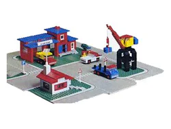 City Plaza Arranged with Roads