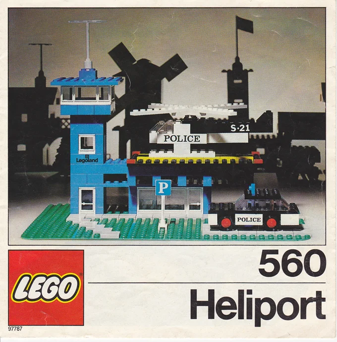 Police Helicopter 乐高 LEGO 354 image 4