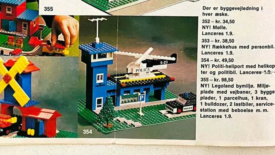 Police Helicopter 乐高 LEGO 354 image 7