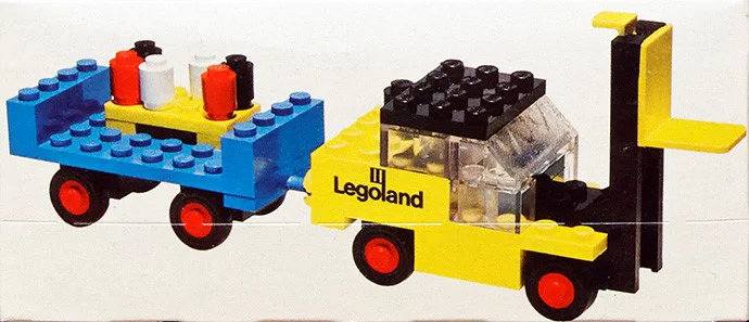 Industrial Truck with Carriage 乐高 LEGO 652-2 image 1
