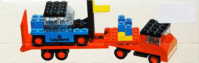 Low-Loader Trick with Forklift 乐高 LEGO 684 image 1