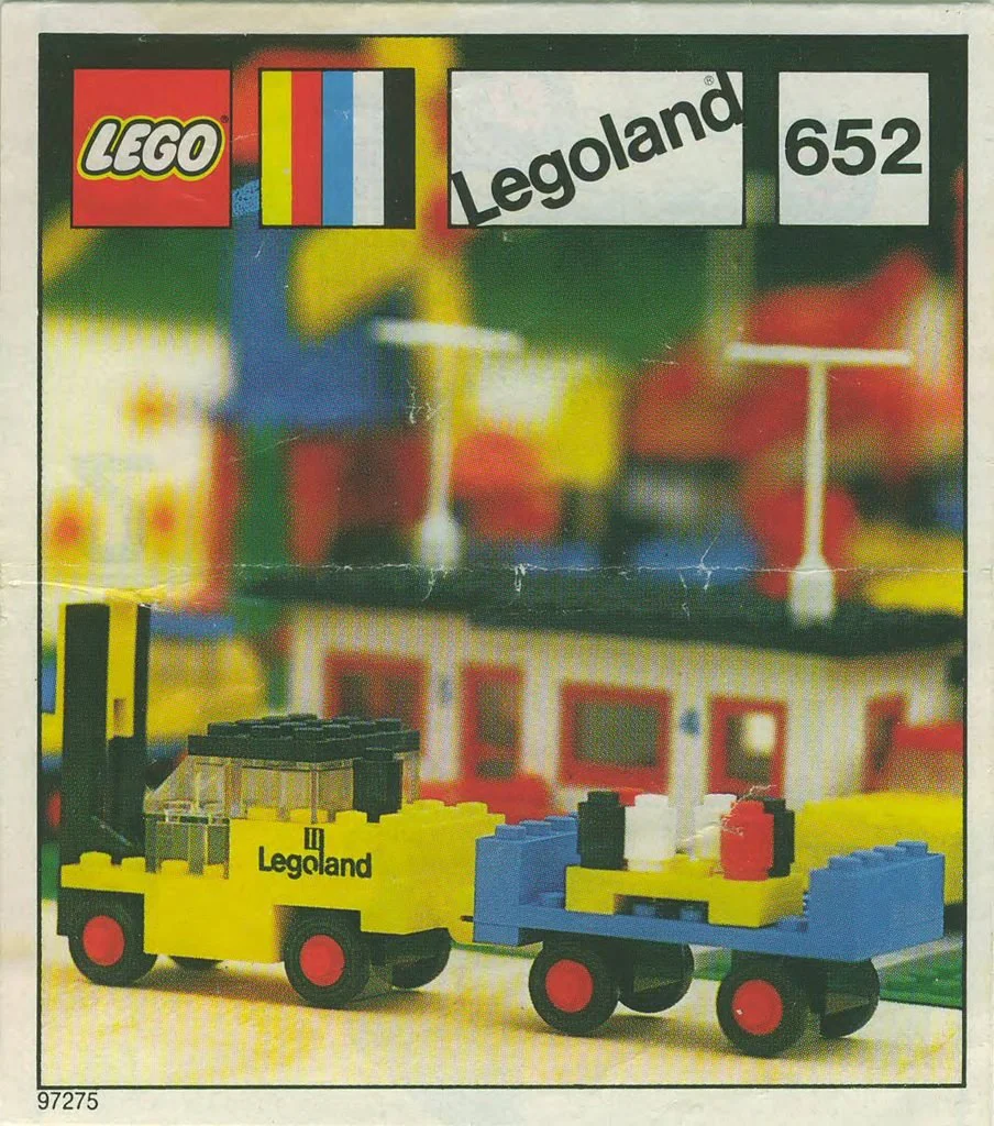 Industrial Truck with Carriage 乐高 LEGO 652-2 image 3