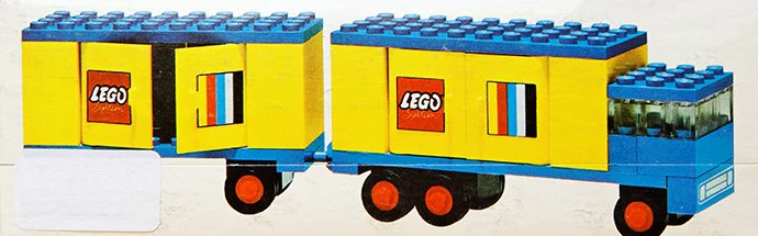 Legoland Trick with Trailer 乐高 LEGO 685 image 1