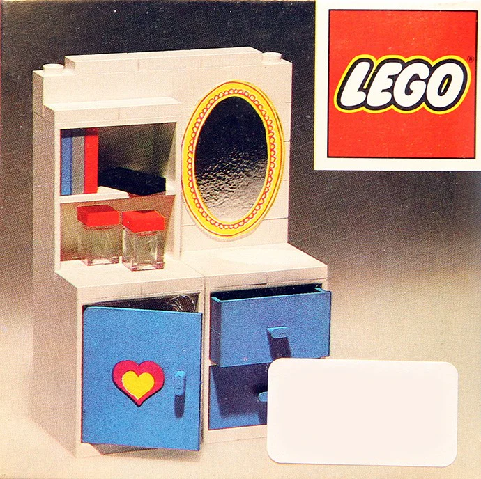 Mirror-backed dressing table 乐高 LEGO 272