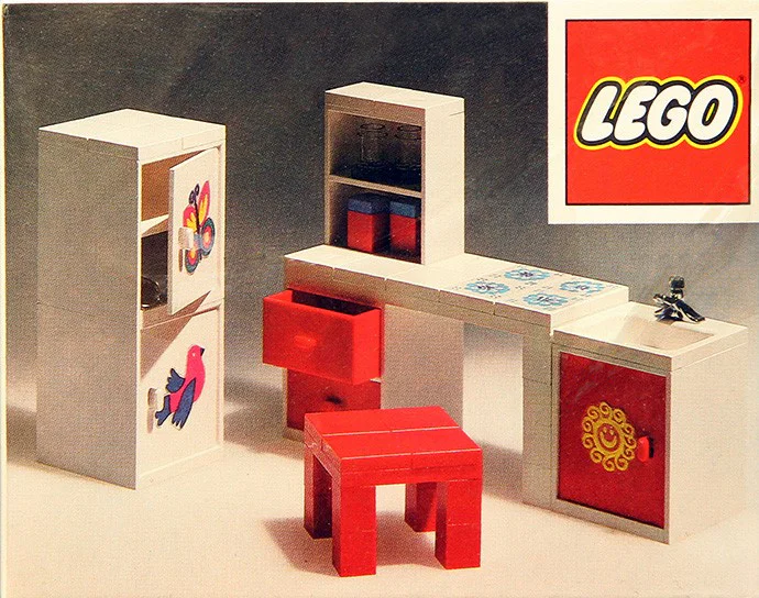 Kitchen sink and cupboard 乐高 LEGO 292