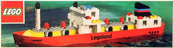 Cargo ship 乐高 LEGO 312-3 image 1
