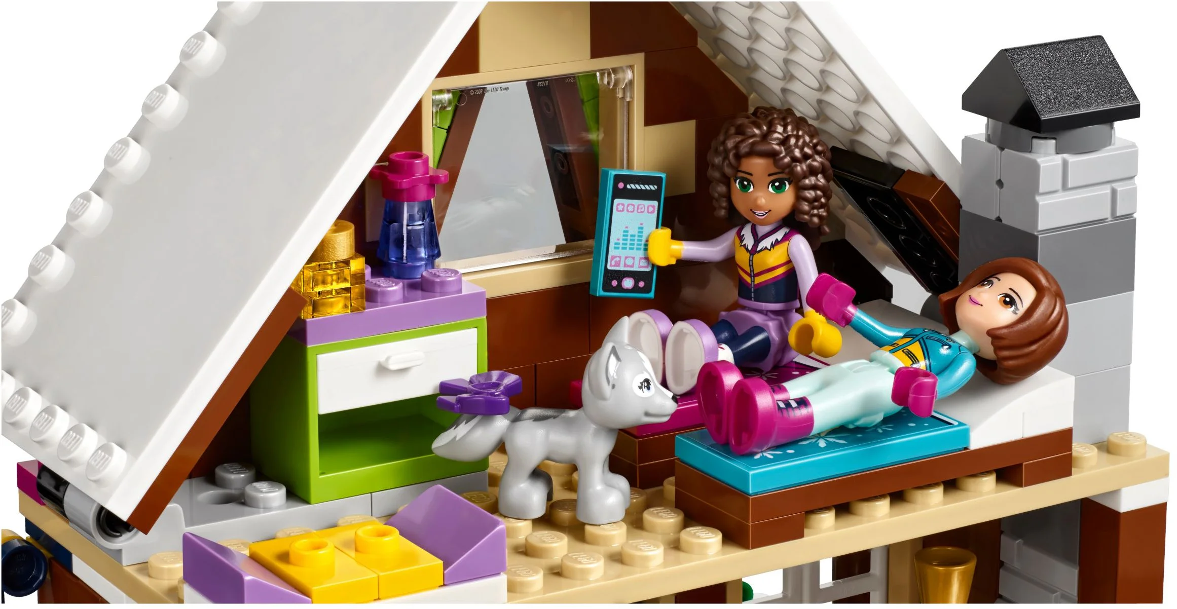 Mountain lodge ski resort cabin 乐高 LEGO 41323 image 5
