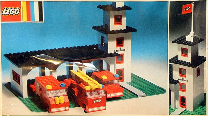 LEGO City Fire Station 乐高 LEGO 357 image 2