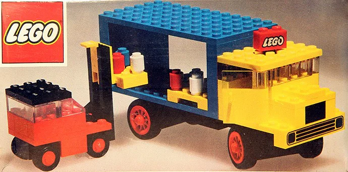 Truck and forklift 乐高 LEGO 381 image 1