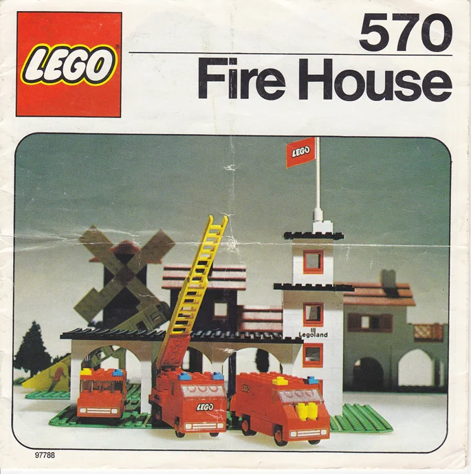 LEGO City Fire Station 乐高 LEGO 357 image 4