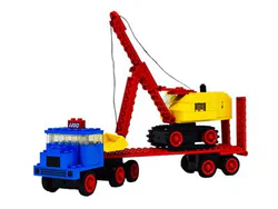 Excavator Transport Semi-Trailer