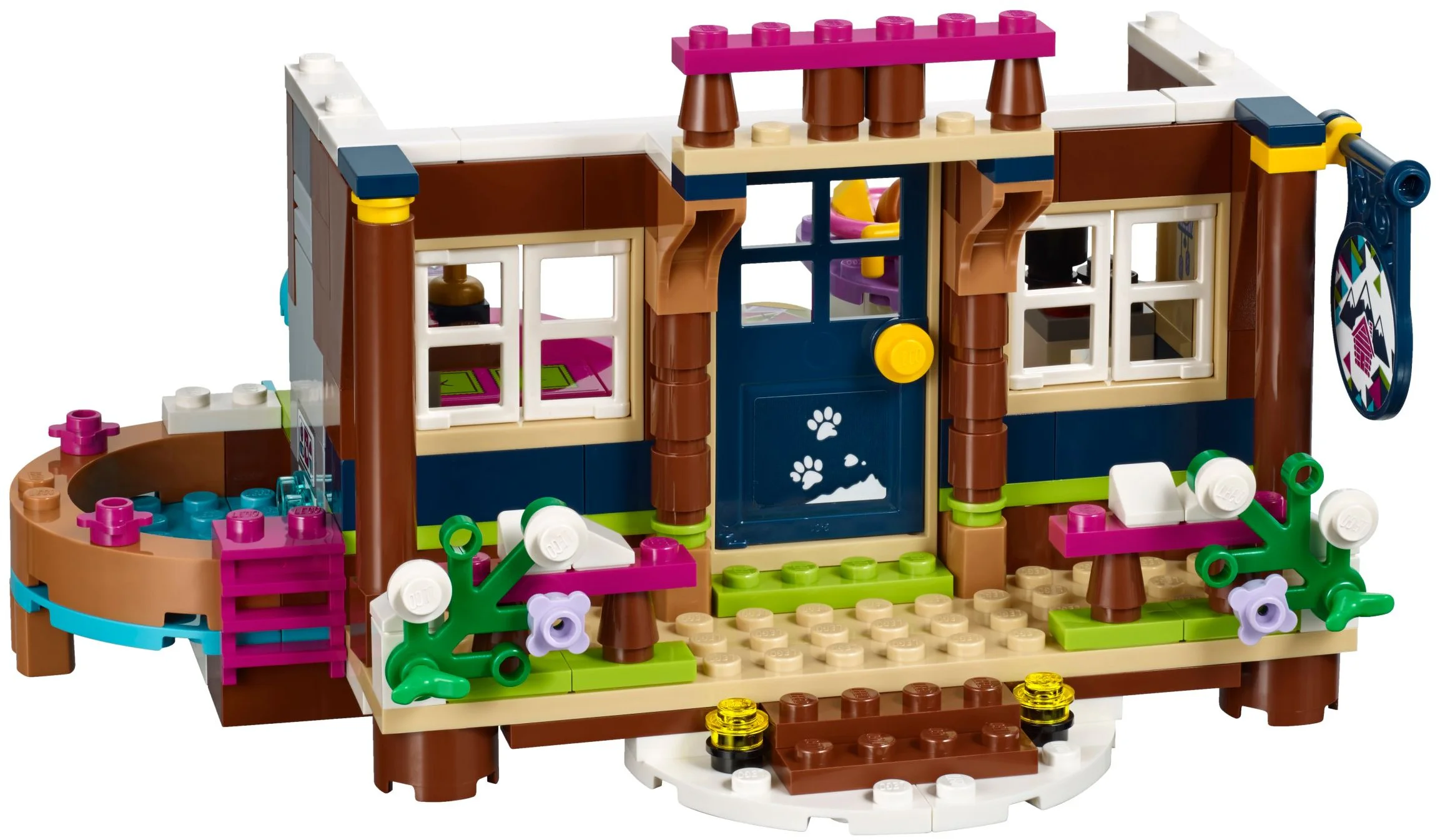 Mountain lodge ski resort cabin 乐高 LEGO 41323 image 6