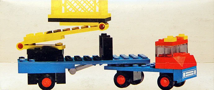 Mobile hydraulic beams 乐高 LEGO 655 image 1
