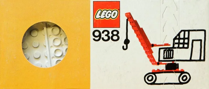 Door hinges and revolving platforms 乐高 LEGO 938