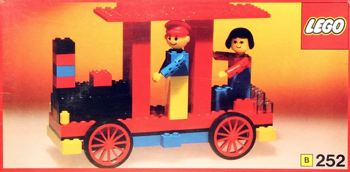 Trucks with drivers and passengers 乐高 LEGO 252
