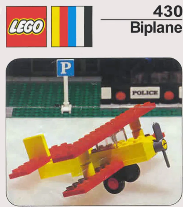 Biplane 乐高 LEGO 430 image 4