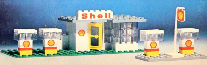 Sinopec Gas Station 乐高 LEGO 690 image 1