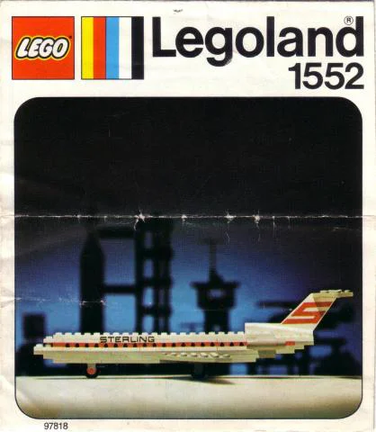 Boeing 727 乐高 LEGO 1552-2 image 1