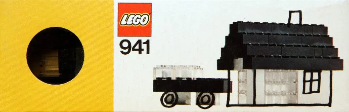 "黑色和透明砖块" 乐高 LEGO 941