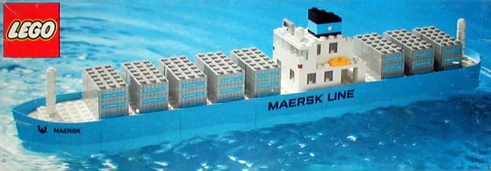 Maski Container Ship 乐高 LEGO 1650 image 1