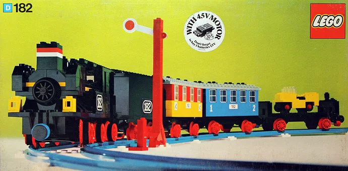 Electric train 乐高 LEGO 182 image 1