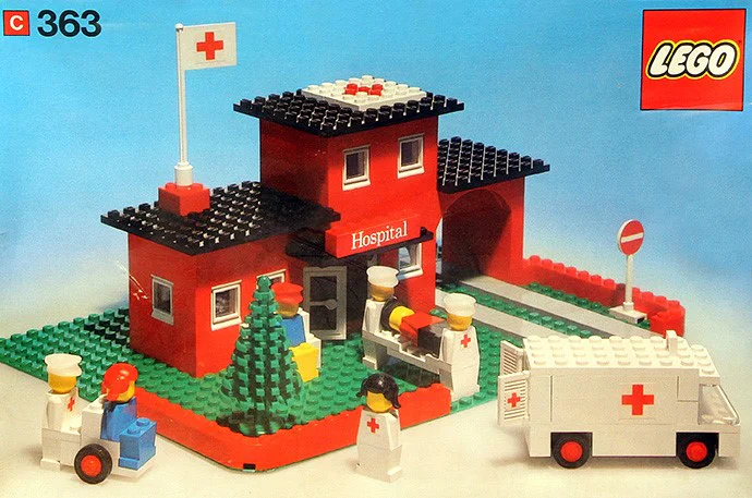Hospital 乐高 LEGO 555 image 2