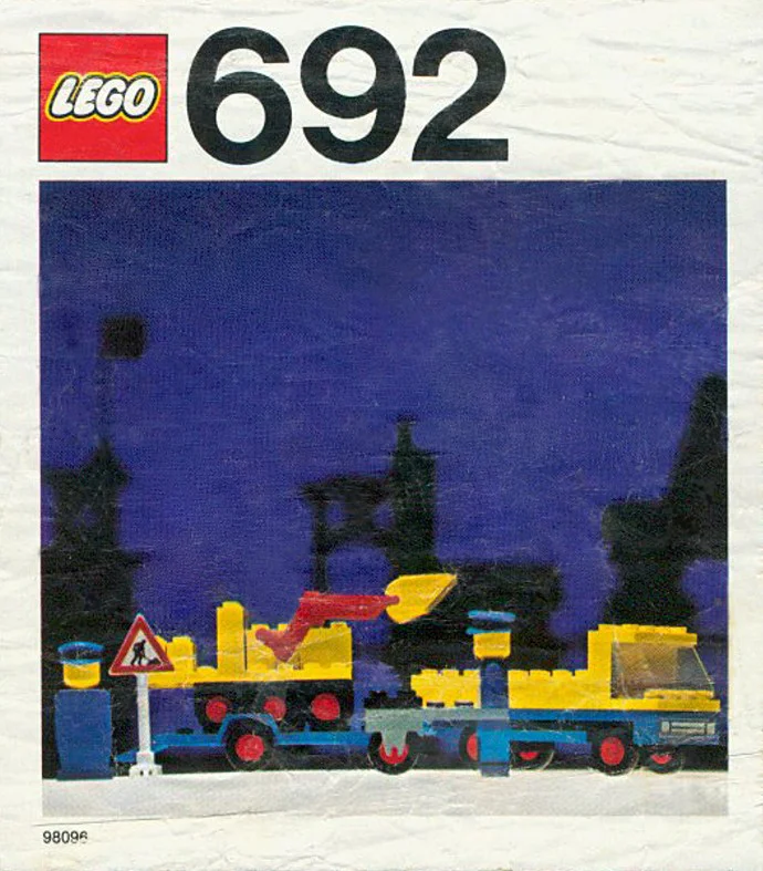 Road maintenance team 乐高 LEGO 692 image 1