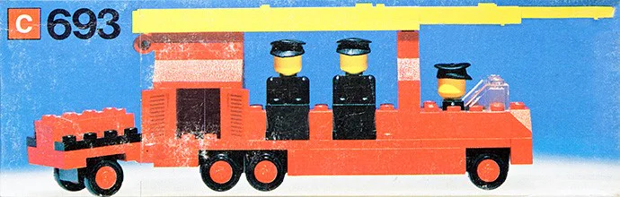 Fire Truck 乐高 LEGO 485 image 1