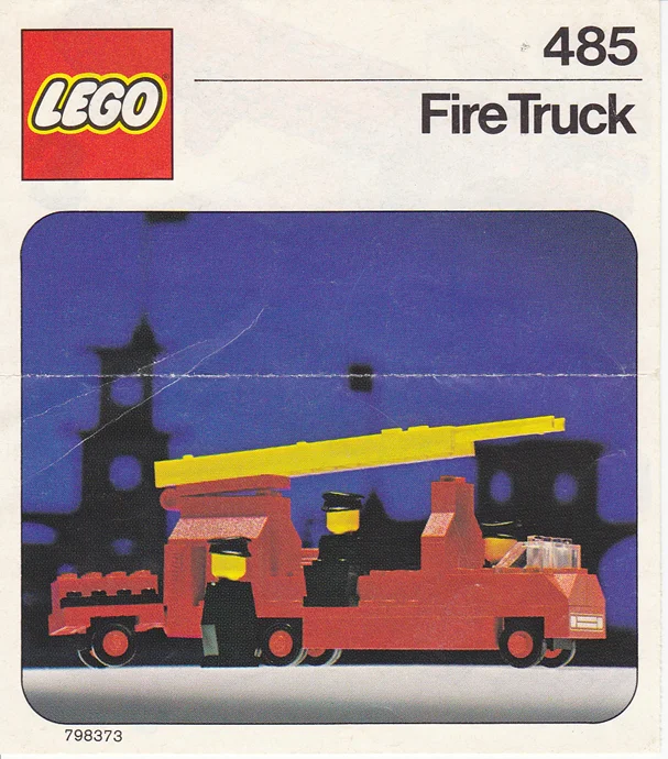 Fire Truck 乐高 LEGO 485 image 5