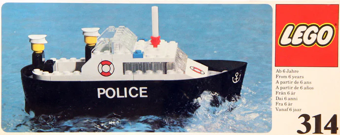 Patrol Boat 乐高 LEGO 314 image 1