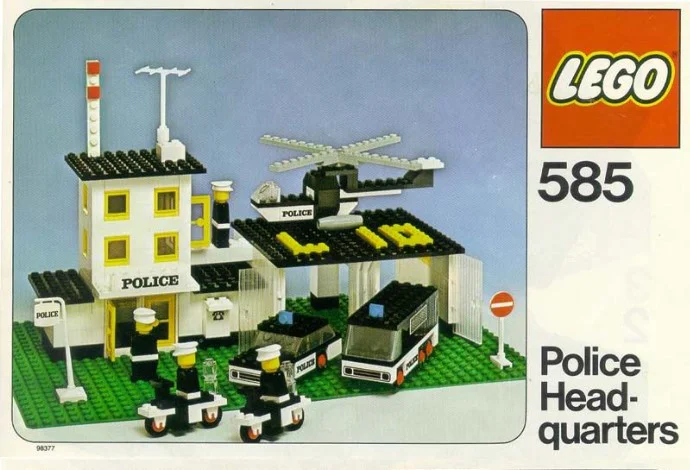 Police Headquarters 乐高 LEGO 585 image 4