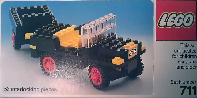 Convertible Jeep 乐高 LEGO 711 image 2