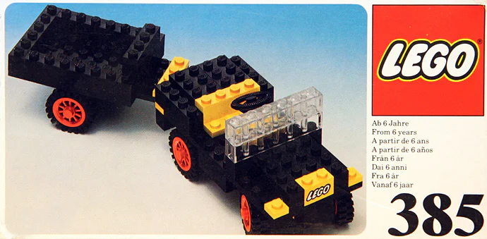 Convertible Jeep 乐高 LEGO 711 image 3