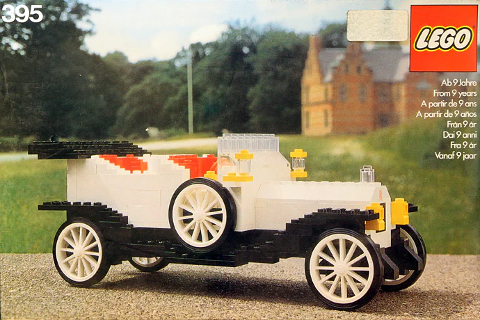 1909 Rolls 乐高 LEGO 395 image 1