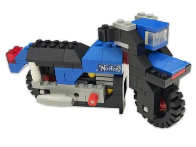 Norton motorcycle 乐高 LEGO 393 image 2