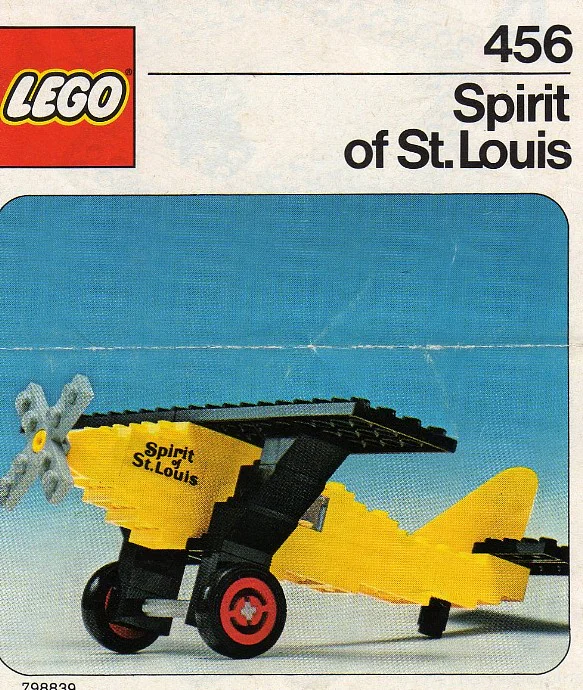 Spirit of St. Louis airplane 乐高 LEGO 661 image 3