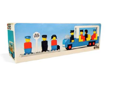 Bus station 乐高 LEGO 696
